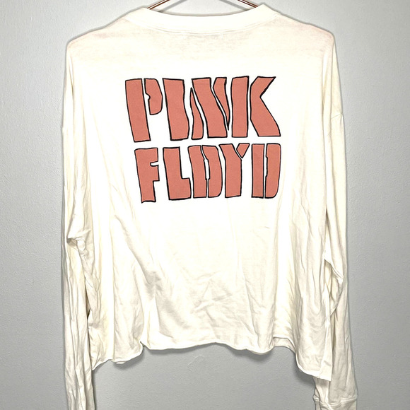 Daydreamer PINK FLOYD ANIMALS TOUR '77 LONG SLEEVE CROP TEE Size Medium - Picture 7 of 10
